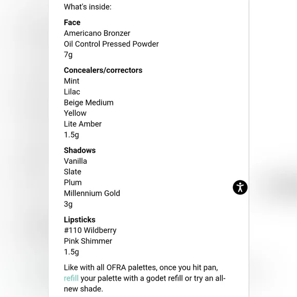 OFRA Cosmetics Pro Palette - Mixed Face Makeup - Picture 11 of 12